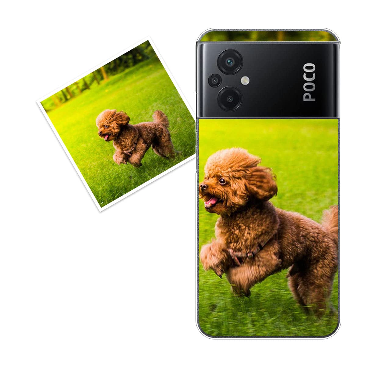 Sunrive Personalizzate Cover compatibile con Motorola Moto G Play (2021) personalizzabile con Foto Testi Frase Logo Disegni e Grafiche Personalizzata, assorbimento degli urti morbido TPU trasparente