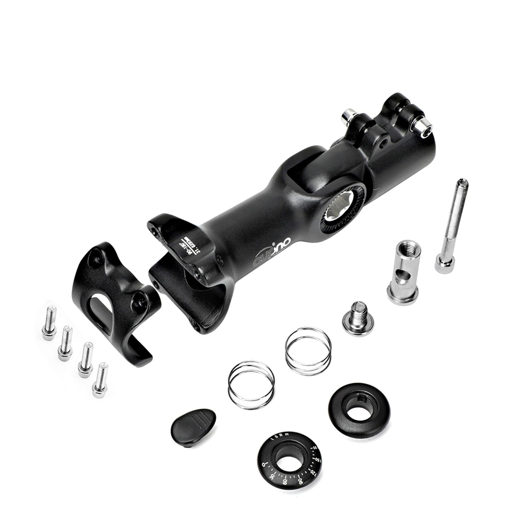 Fahrradvorbauten 1 Pcs Verstellbarer Vorbau Power Bike Tisch 90-180 Grad Fahrrad Lenker Extender 25.4/31,8mm Fahrradstiel