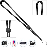 Vista 5 de YOUOWO Cordón de muñeca de longitud ajustable para linterna, cartera, unidad flash USB, paquete de 6 correas de mano para dijes de teléfono celular