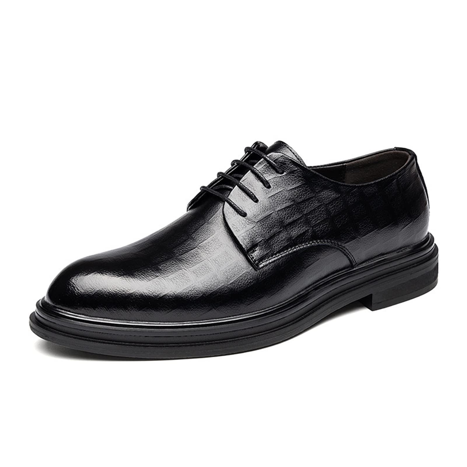LAZIRO Chaussures Hommes Cuir Véritable Printemps Affaires - Grande Taille Formelles Décontractées Semelle Souple