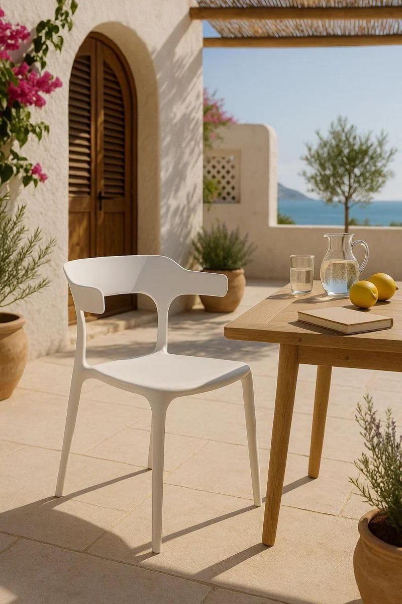 Regalos Miguel - Sillas Jardín - Silla Teul - Blanco