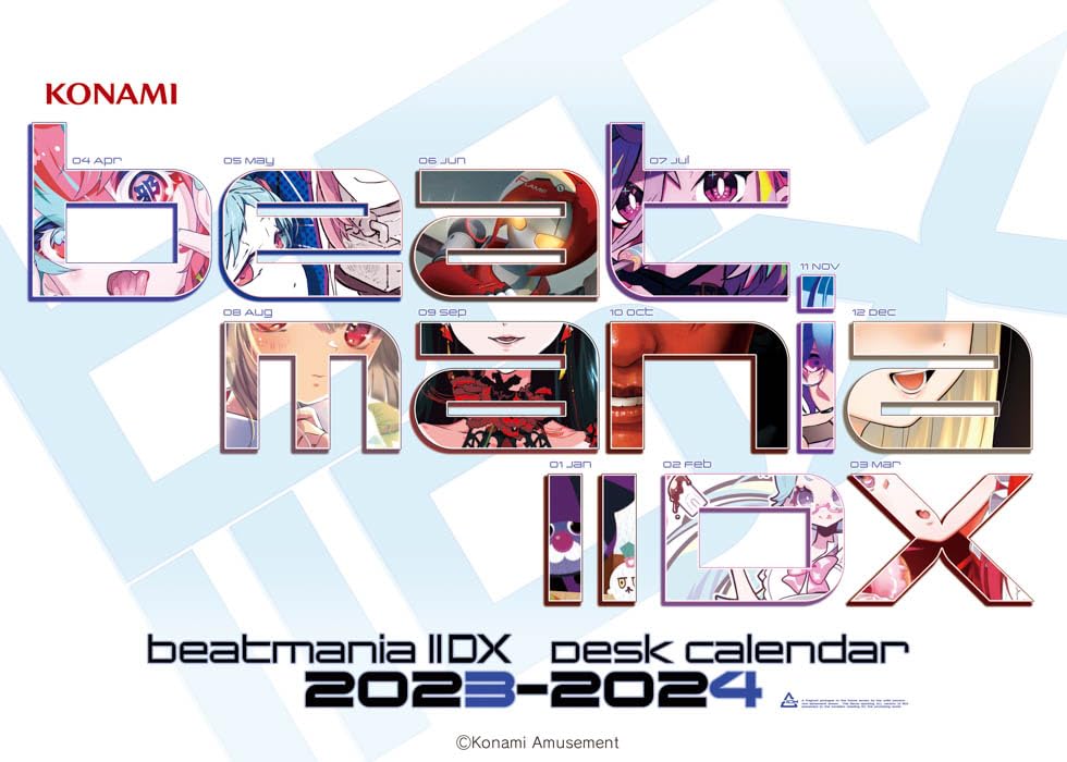 ビートマニア カレンダー Amazon.co.jp: beatmania IIDX Desk Calendar 2023-2024