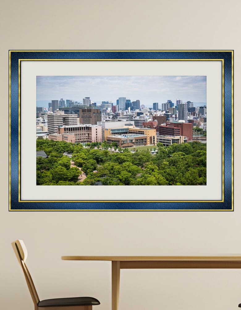 JVERF - JZZH07314 Japan Houses Osaka Trees| Self-Adhesive Painting JVERF - JZZH07314 Japan Houses Osaka Trees| Self-Adhesive Painting