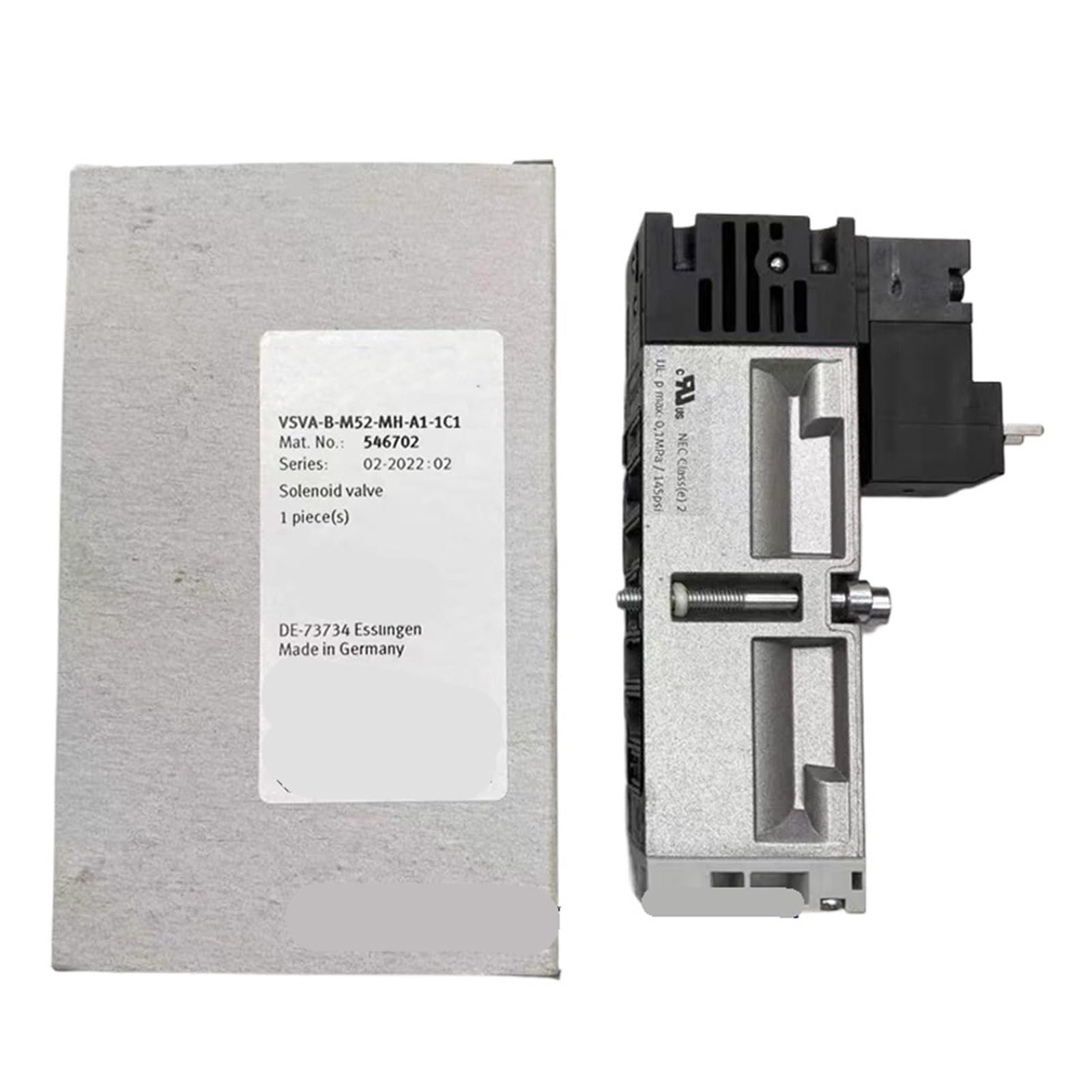Électrovanne VSVA-B-M52-MH-A1-1C1 pour résoudre les pannes de pression d'air