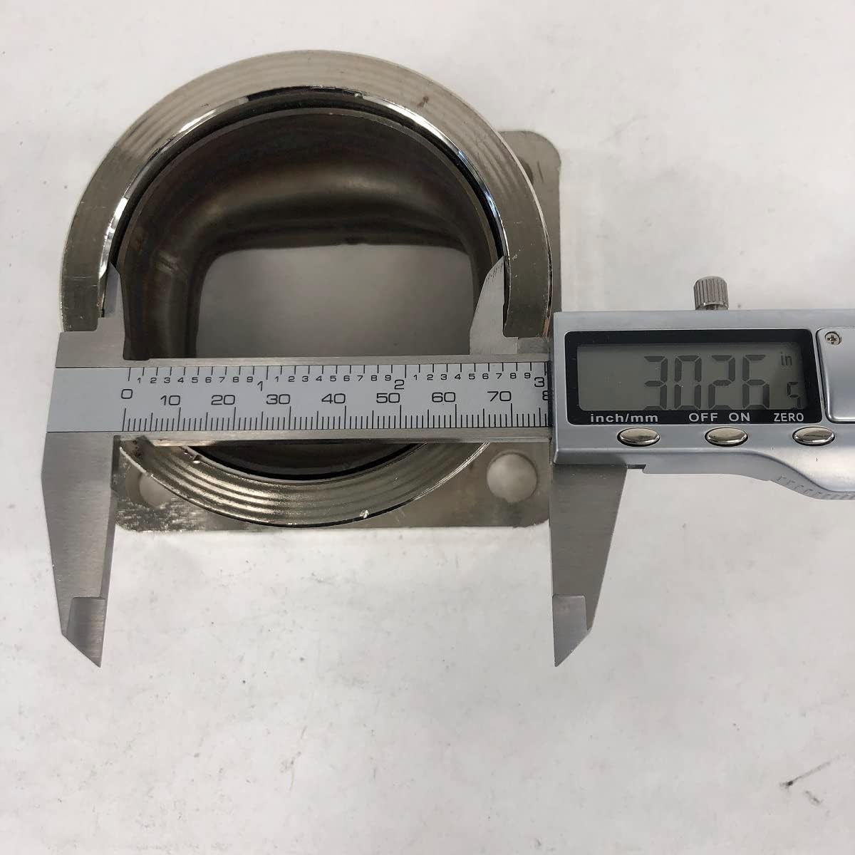 3" V-Band Flange to T4-4 Bolt Turbo Charger Flange Conversion Adapter