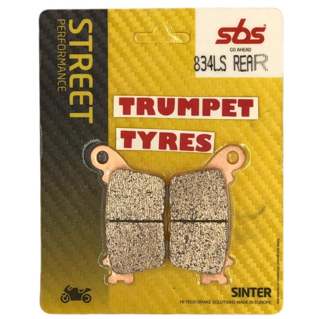 SBSRear Sintered Performance Brake Pads Set OE Quality 834LS