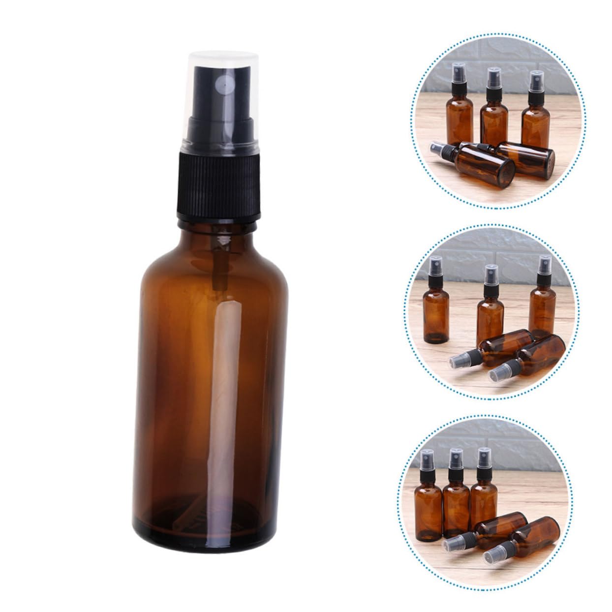 BESTYASH 10 Piezas Botella De Spray De Viaje Frasco De Perfume Recargable Mini Frasco De Perfume Vacío Botellas De Spray Vacías Para Viajes y Uso Diario
