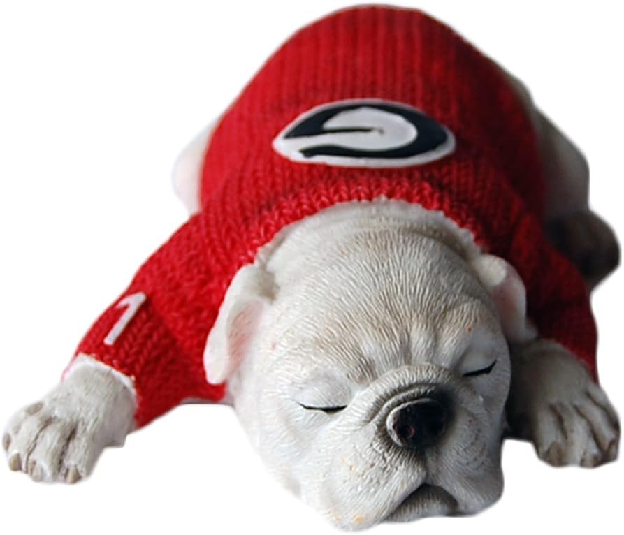 Georgia Bulldogs Mascot UGA Birthday, Age 1 - Resin Decoration Figurine