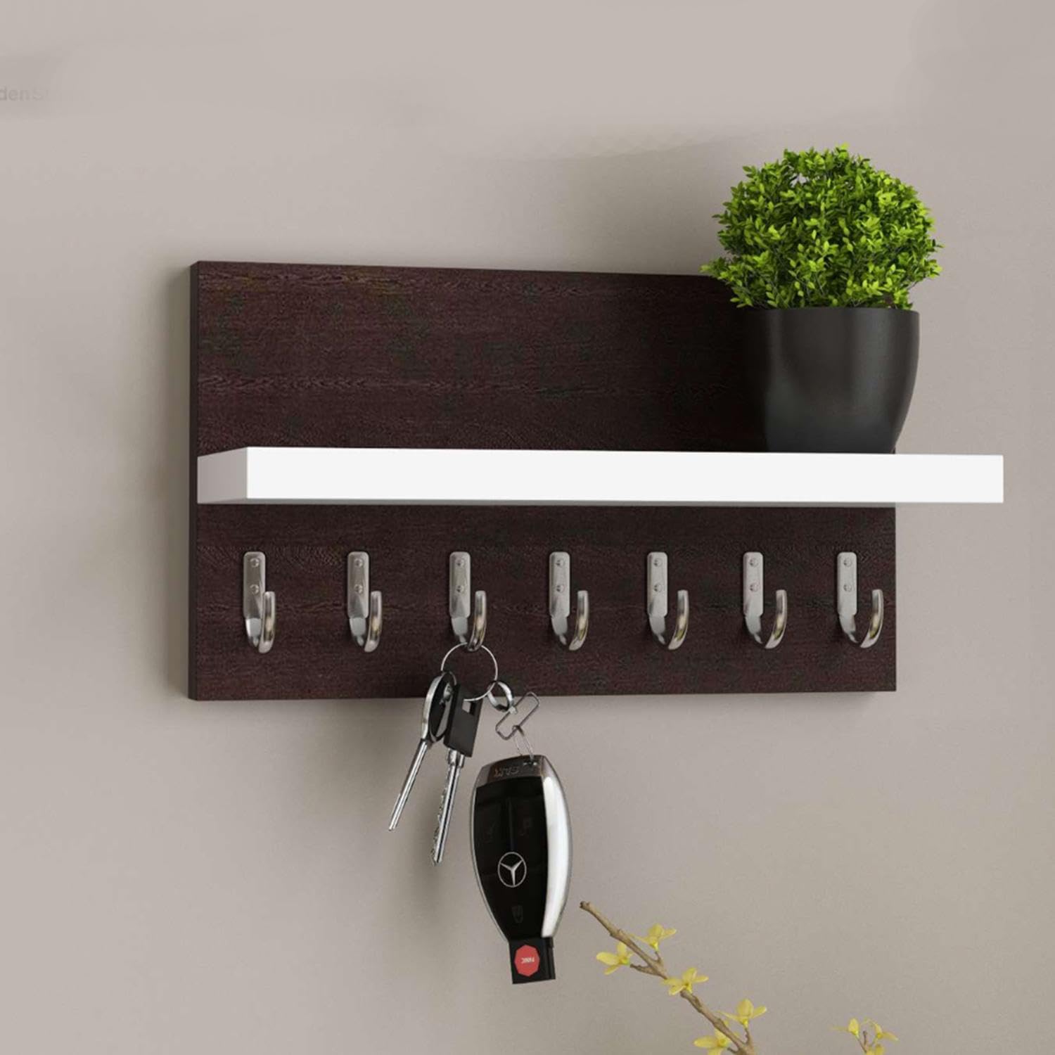 Wooden Key Stand - Wall Key Holder -6