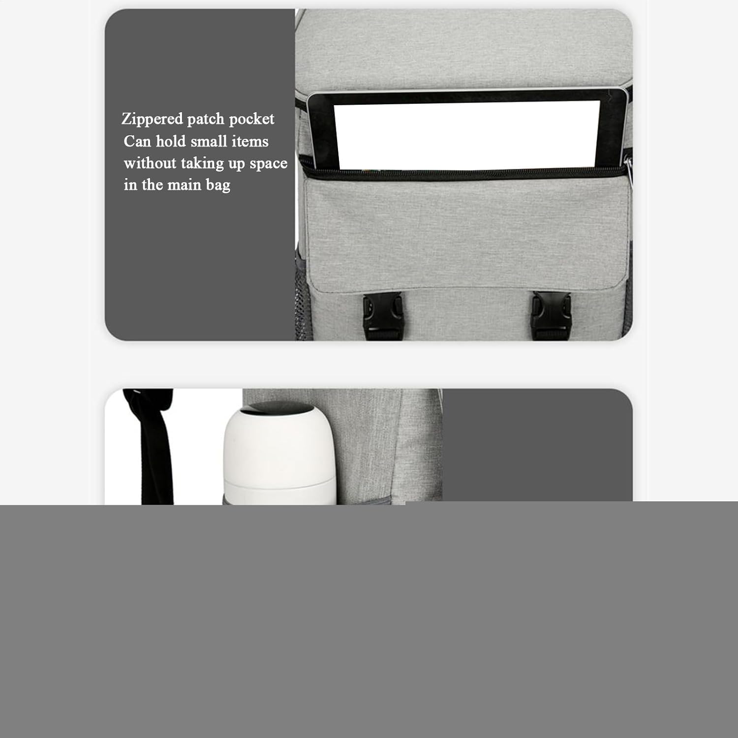 アイスチェストバックパック - ランチクーラーバッグ | 漏れ防止冷却パック 保温バッグ ピクニック サイクリング 日常 通勤 BB