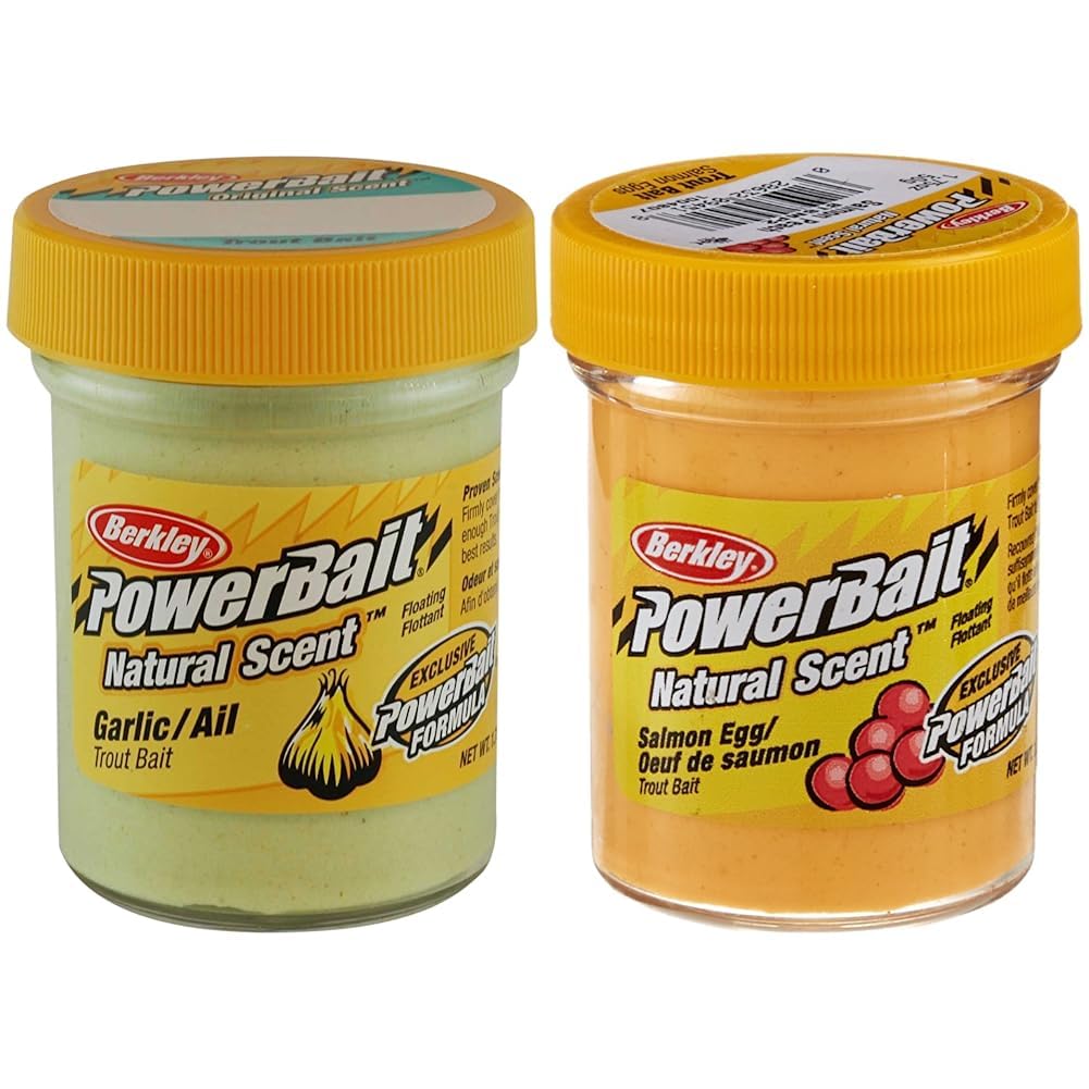 Berkleypowerbait Natural Scent Trout Bait Garlic 75 Oz