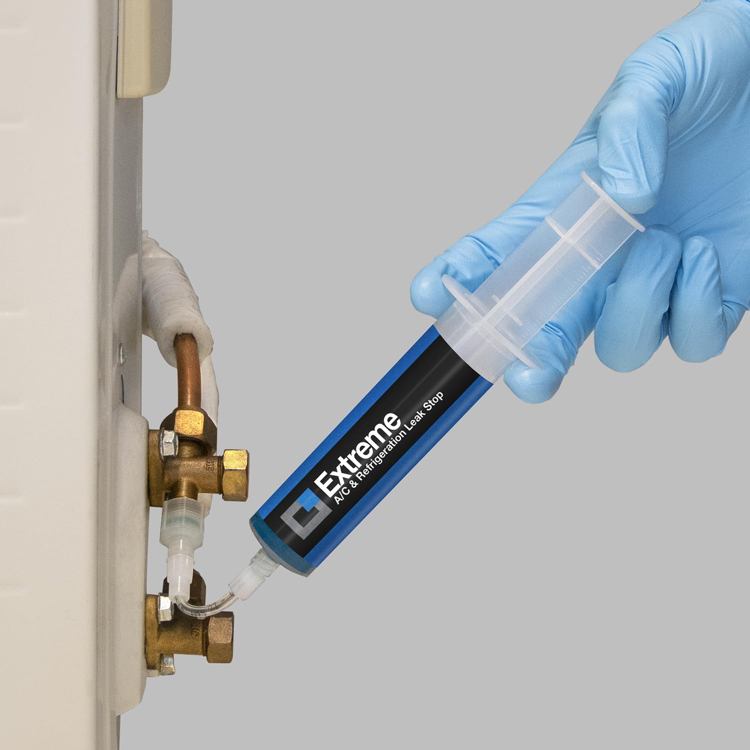 ERRECOM Extreme - 30 ml, Turafalle per Impianti di Climatizzazione Auto funzionanti con Gas Refrigerante R1234yf, Include Adattatore per Valvola di Carica Lato Bassa Pressione Gas R1234yf