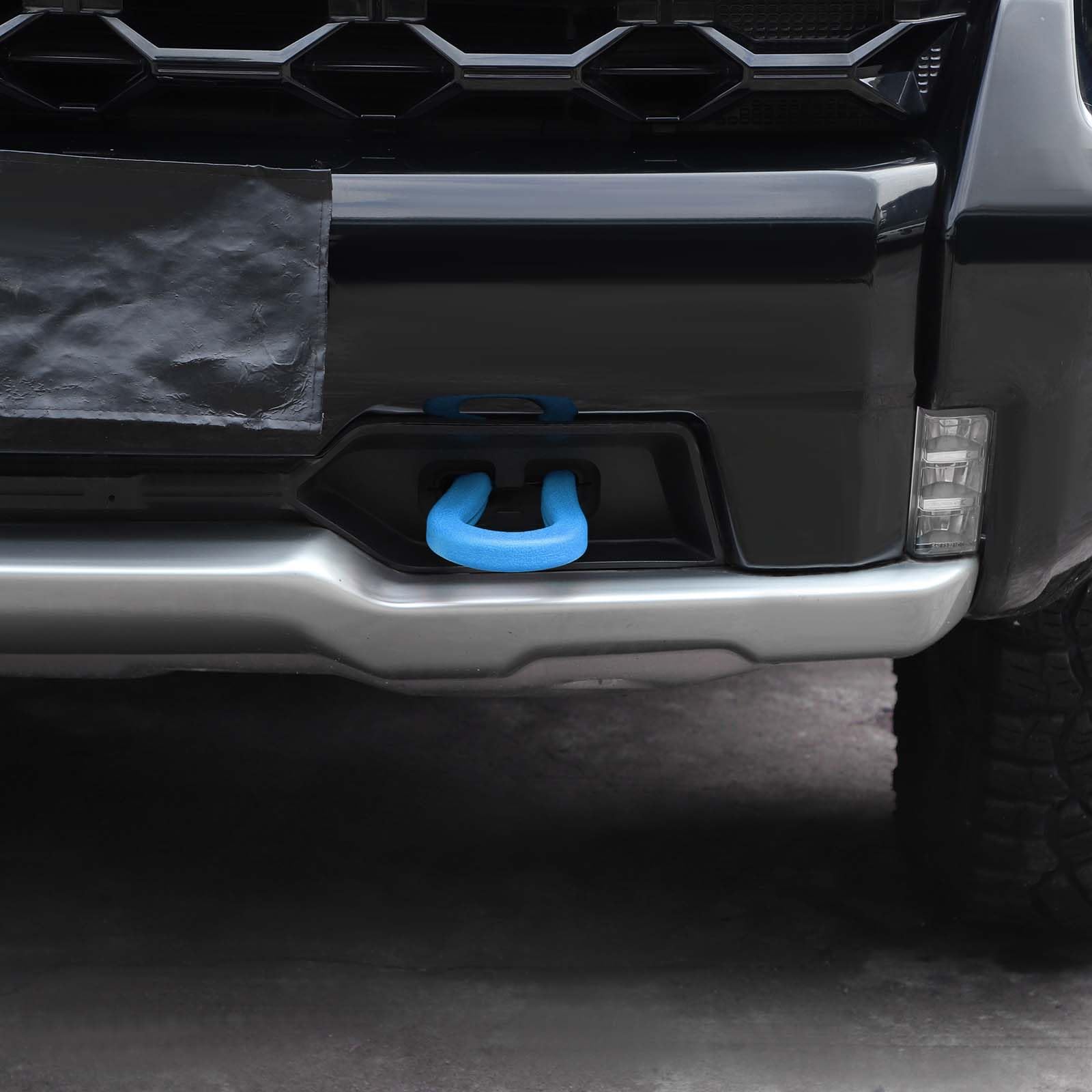 Tow Hook Covers For Chevy Silverado 1500 (2007-2024) | Front Tow Hook Protector Covers (Orange) - View #9