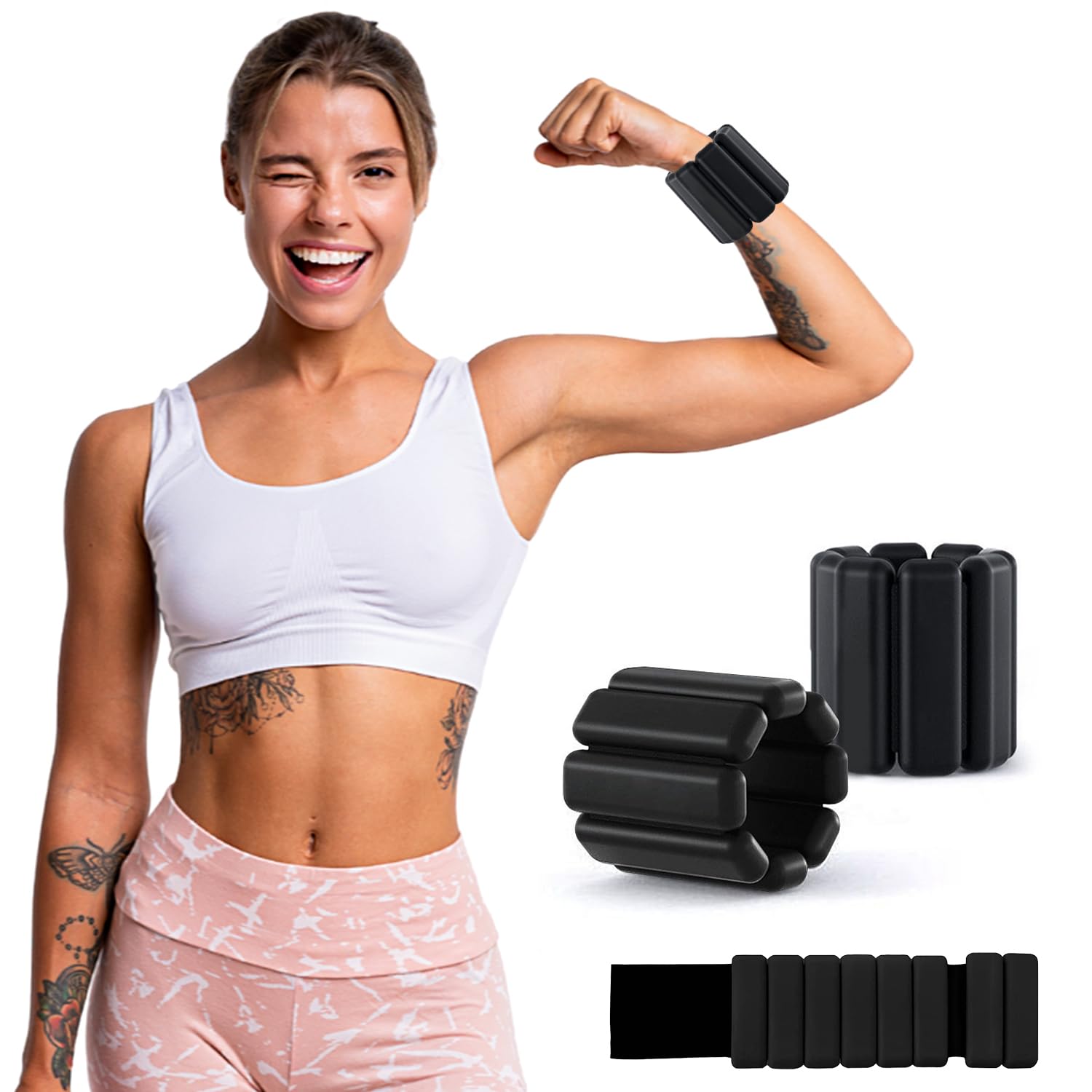 Ligas De Resistencia Para Ejercicio Polainas Para Tobillos Y