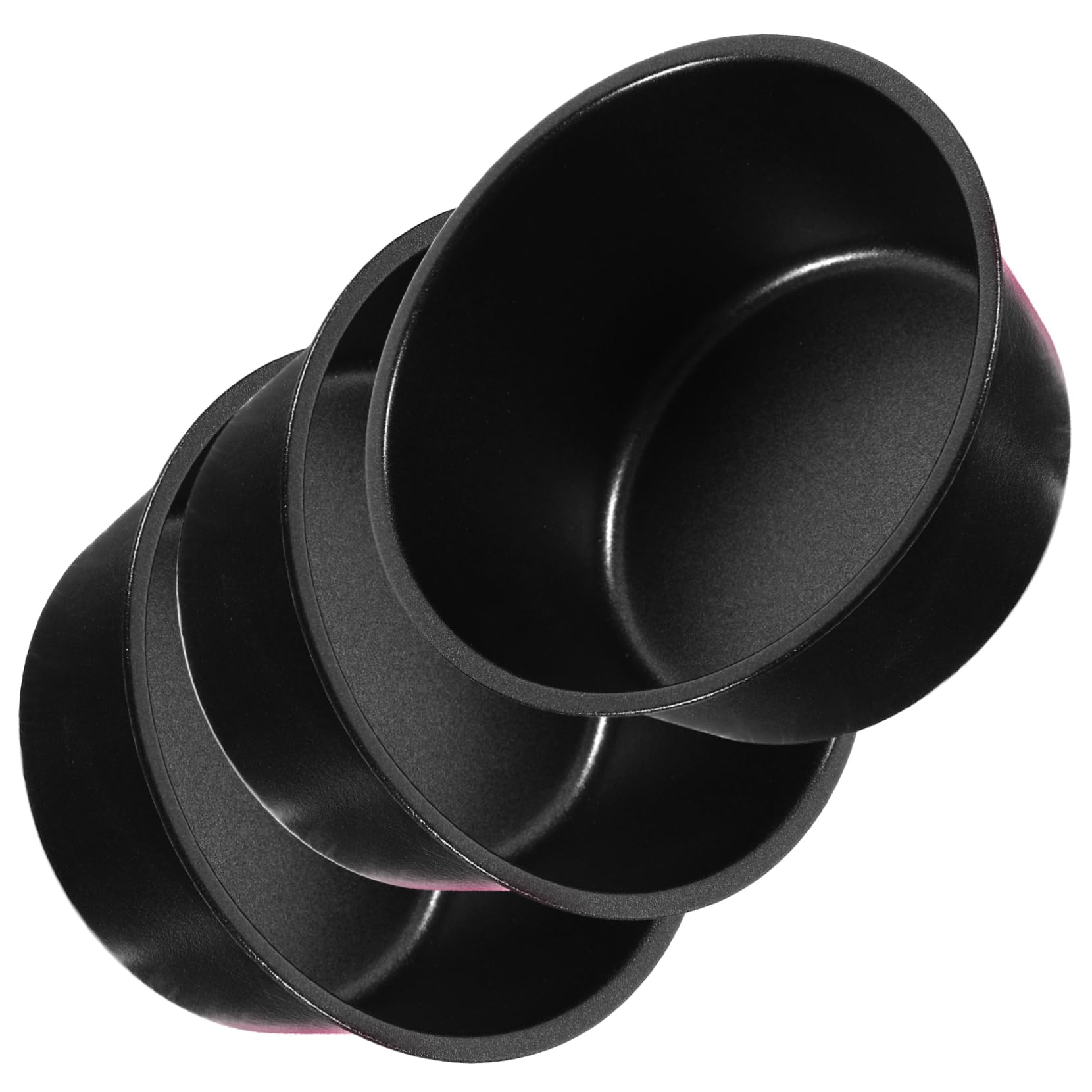 Amosfun 9 Piezas Molde De Pudín Tazas De Pudín Moldes Redondos Para Pasteles Pastel De Queso Cupcakes Tapa De Pudín De Metal Molde Para Pasteles Molde Para Pasteles Único Taza De Pudín