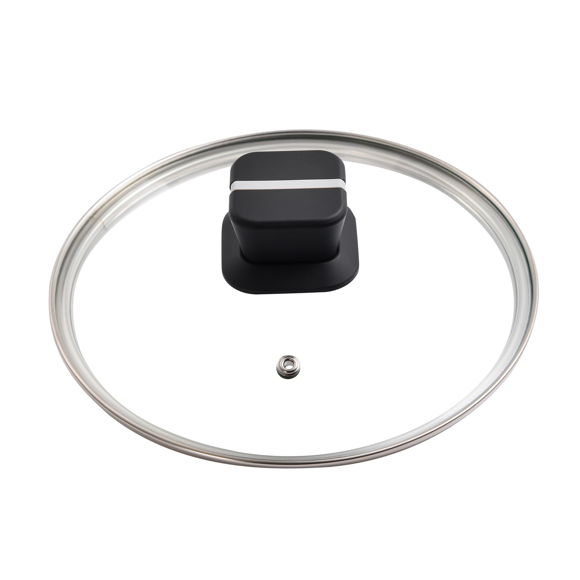 San Ignacio Bistro Grey - Cacerola con Tapa de 20cm - Fabricada en Aluminio Fundido - Interior En Acero Quantanium - Exterior En Negro Mate - Punto Inducción - Mango Soft Touch Negro