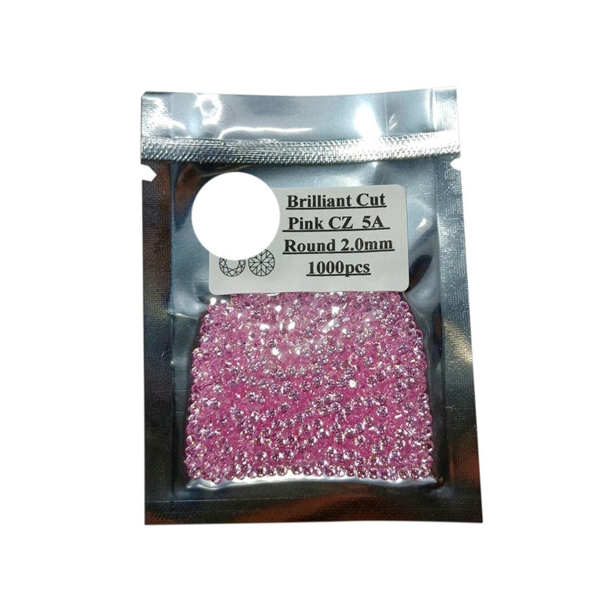 1000 teile/los 0,8 ~ 3,0 mm 5A Qualit?t Verschiedene Farbe Lose Stein Runde Brillantschliff Zirkonia Synthetische Edelsteine ??F¨¹r Schmuck-Lavendel, 2,75 mm (1000 St¨¹ck)