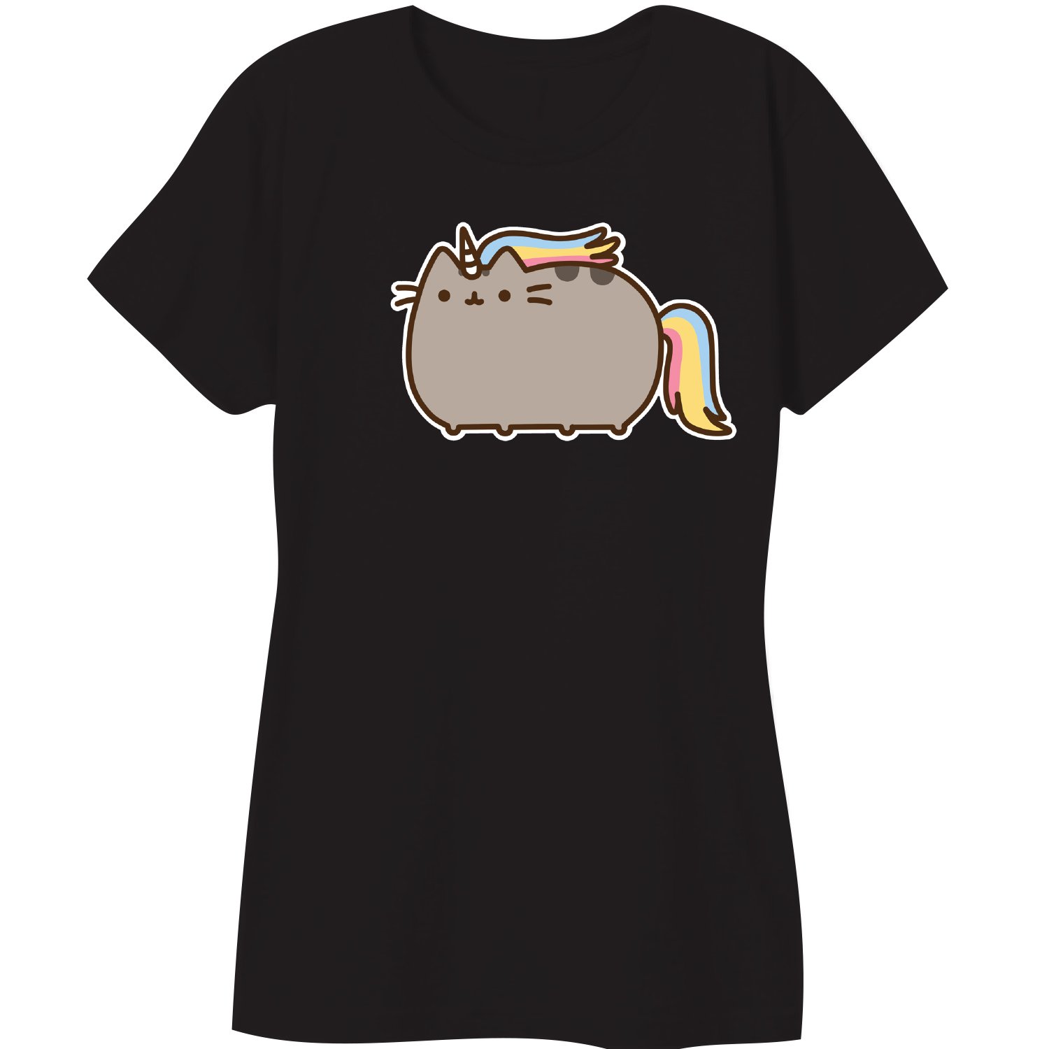 Rainbow Unicorn Juniors Tee X-Large