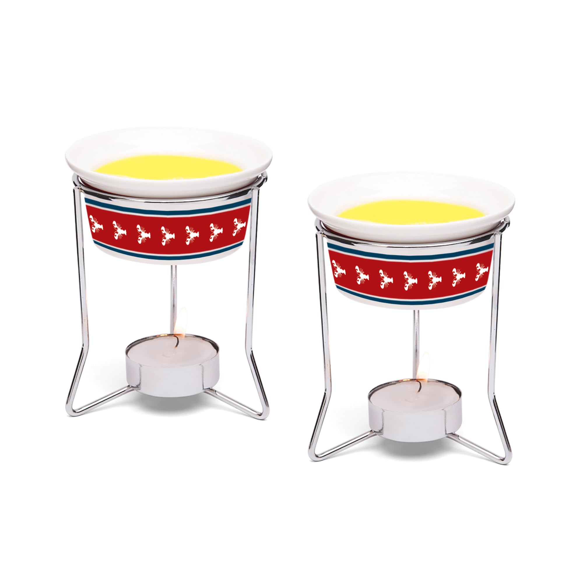 Fondue Cup Nantucket Seafood Butter Warmers, Set Of Reviews