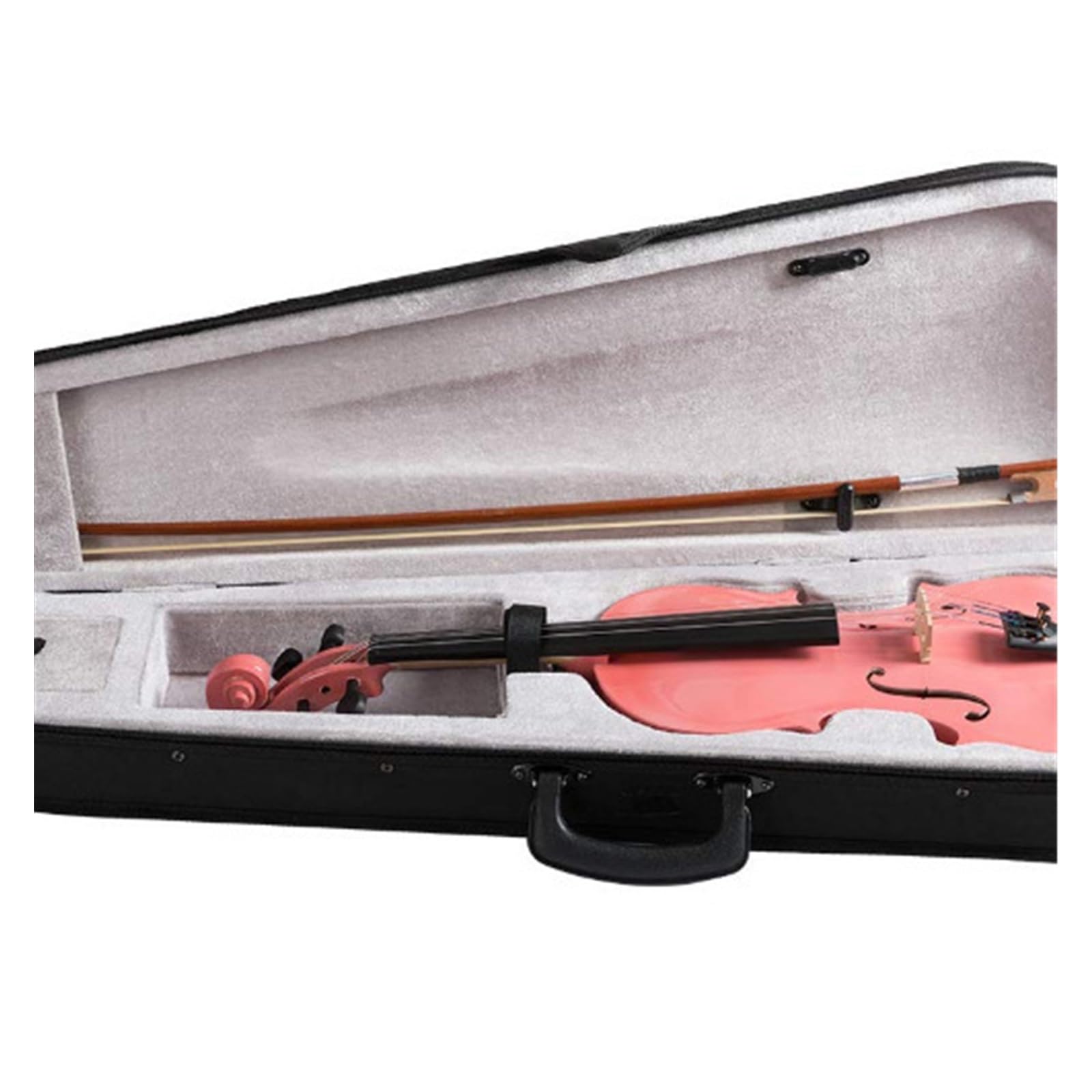 Violino rosa Violino Violino Strumento musicale Violino colorato Violino in tiglio