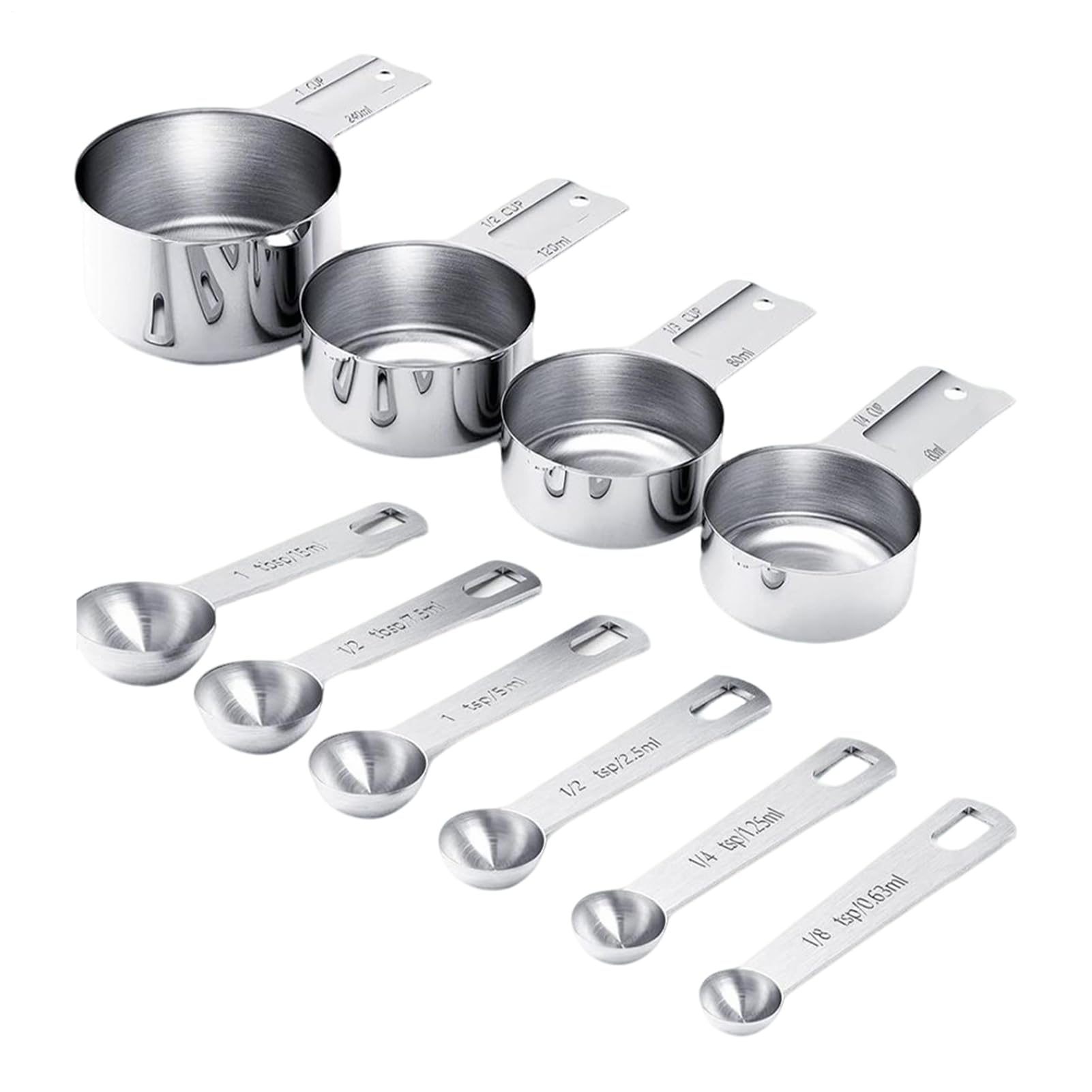 Gadgets de Cuisine Empilables en Acier Inoxydable parfaits pour dortoir et petit appartement