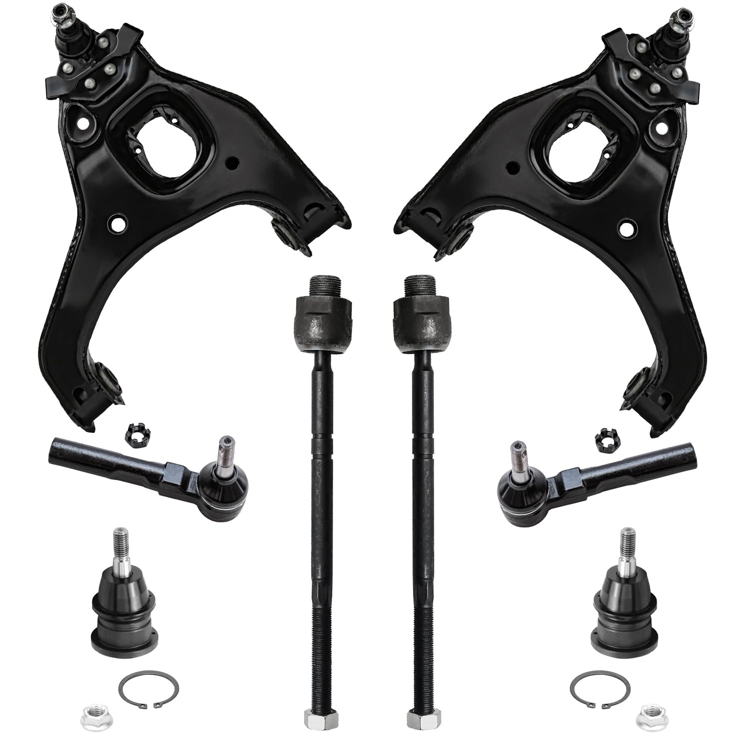 Detroit Axle - RWD Front End Suspension Kit for 99-06 Chevy Silverado 1500
