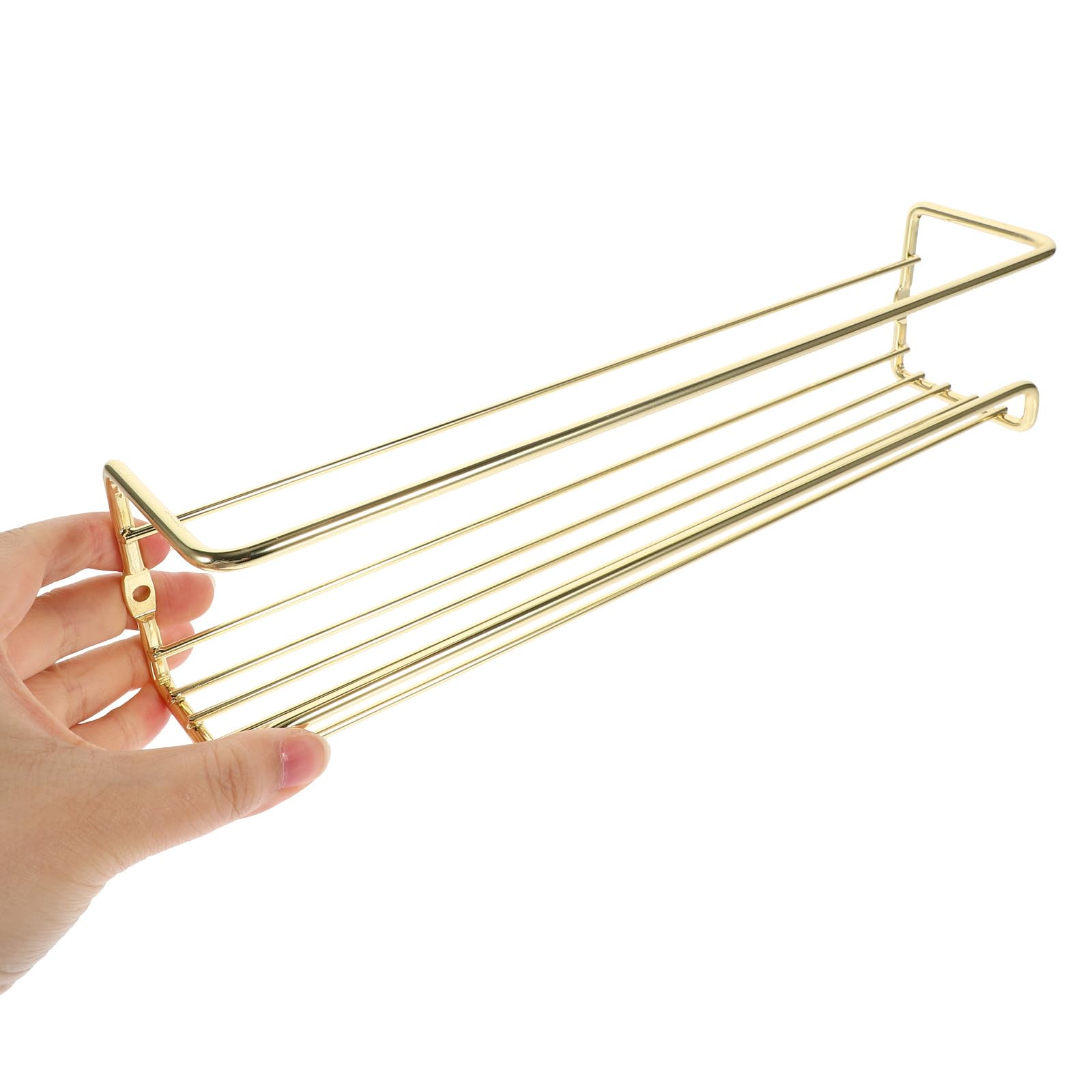 GARVALON Estante de Especias de Cocina de Hierro y Pvc, Montaje en Pared