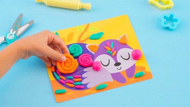 Zerone cartes flash pour les tout-petits 17 pièces carte raster coloré