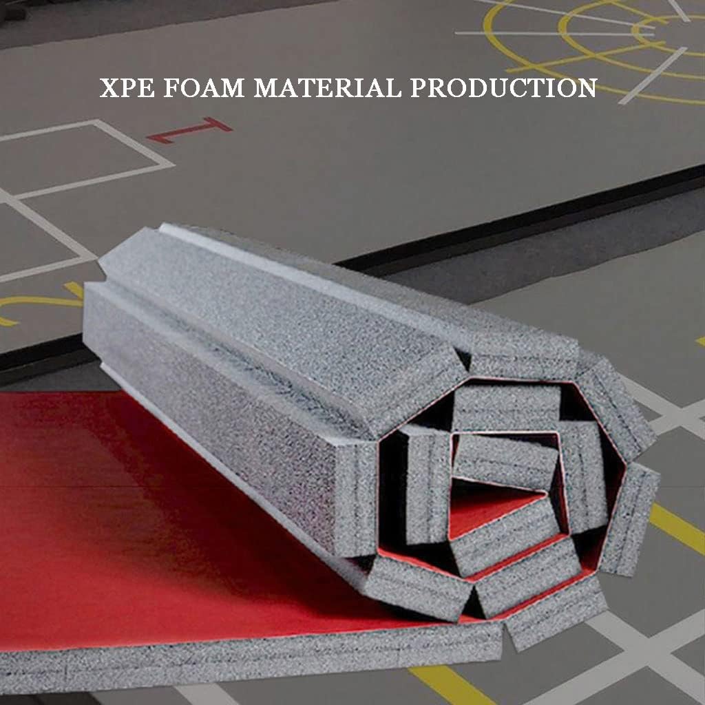 ZONOBI Cheerleading Fitness Mats Roll Out Gymnastics Tracks Sturdy XPE Foam Wrestling Tumbling Mats for Home Use/Training/Yoga (Size : 2cm/0.78inch Thick) : Sports & Outdoors