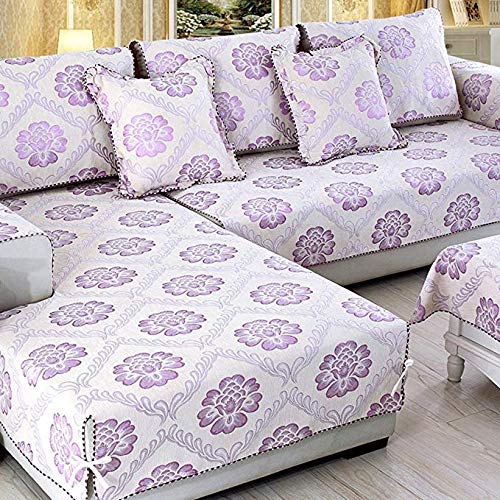 Serviette de canapé en tissu jacquard haut de gamme | Confort coton
