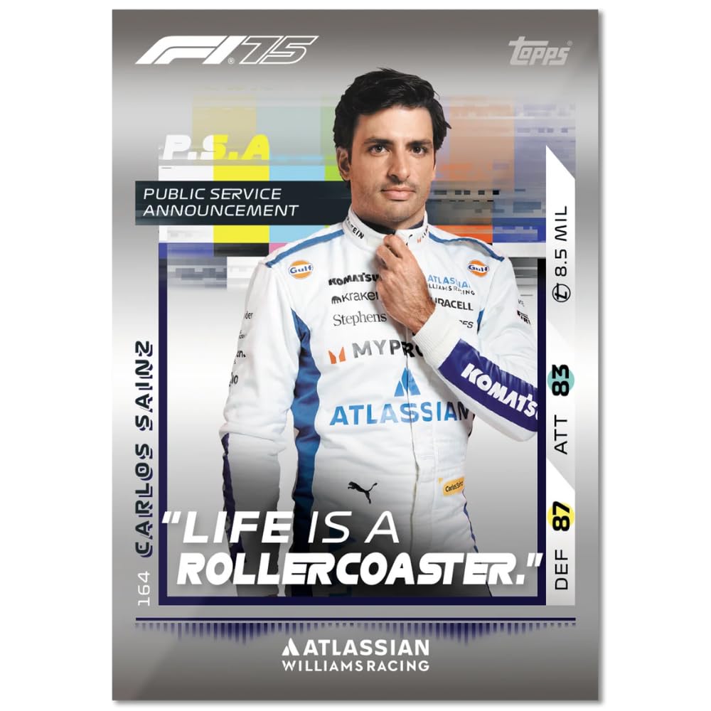Topps Turbo Attax Formula 1 2025 - Caja completa - contiene 24 paquetes de Turbo Attax (240 tarjetas).