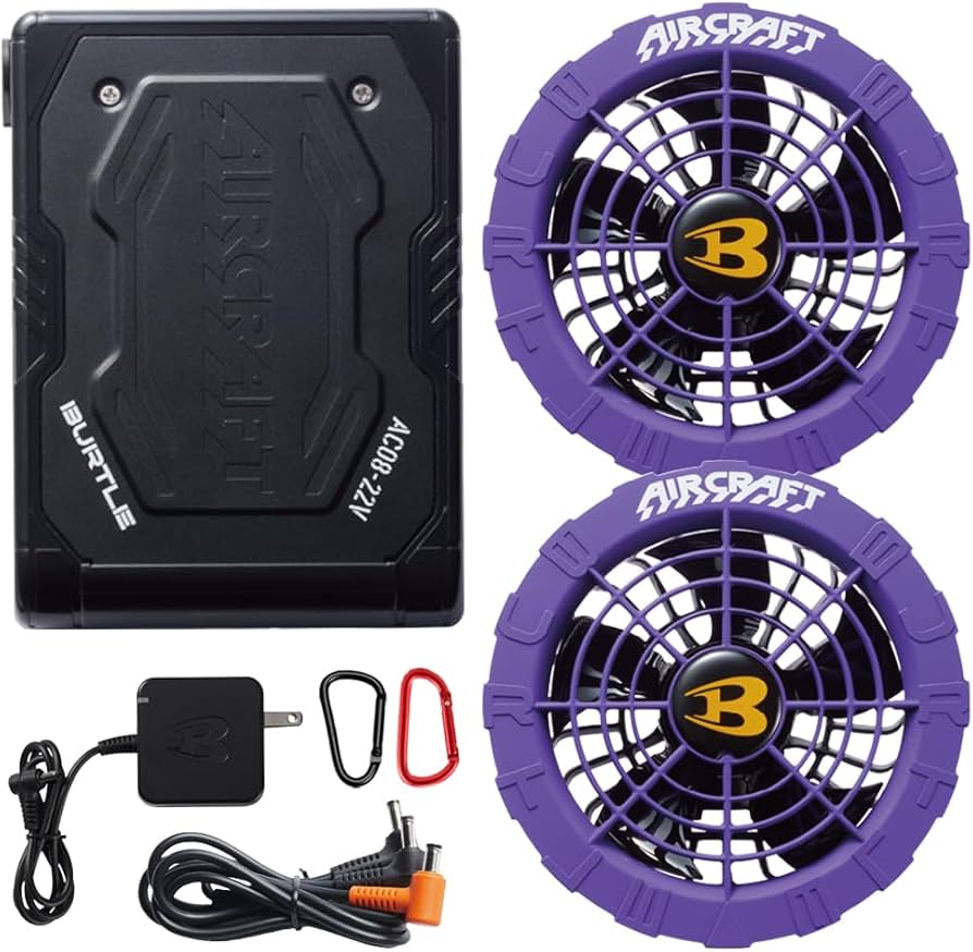 Amazon.co.jp: バートル 2024年 エアークラフト 空調作業服 デバイス