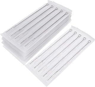 FOMIYES Disposable Liner Needles 50pcs disposable underpads disposable neddle secant needle needles the needle m1 round Round Liner Needles