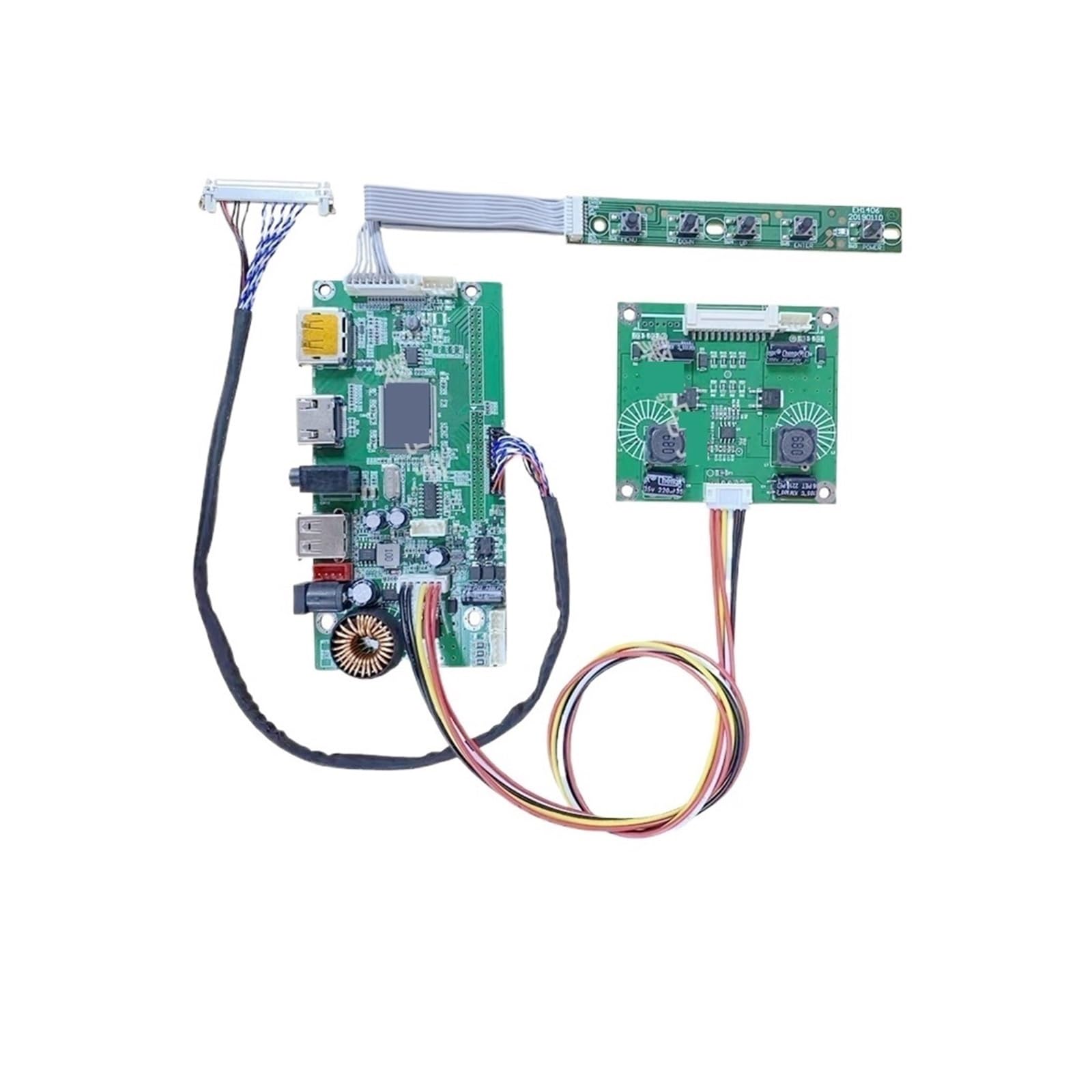 Carte Mère 27 "Pouces DP + HDMI + USB vers Carte De Lecteur EDP LM270WQ1-SDC2/LM270WQ1-SDA2/LM270WQ1-SDE3 Kit De Carte De Commande for Écran LED LCD 2560X1440(LM270WQ1-SDE3)