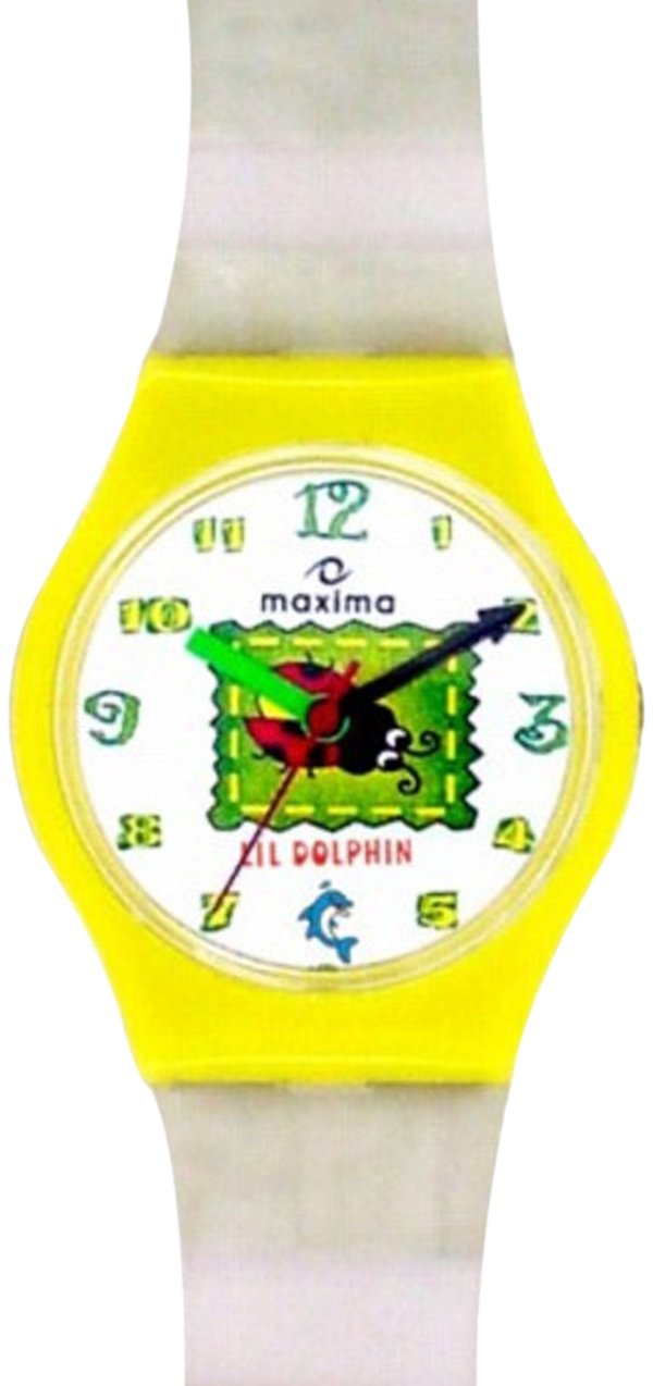 Maxima Plastic Analog White Dial Childrens Watch-04412Ppkw, White Band (B00E9UPRWI) Amazon Price History, Amazon Price Tracker