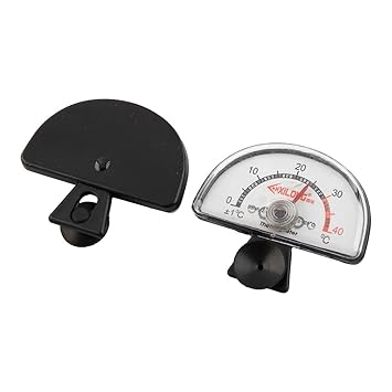 WorldCare? Aquarium Fish Tank 0-40 Celsius Range Submersible Dia LThermometers 2 Pcs