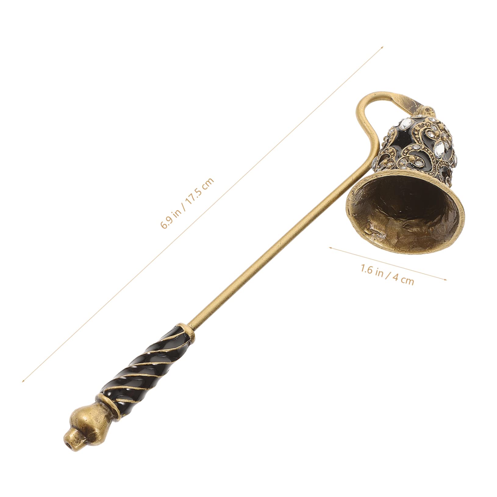 Happyyami Candle Snuffer for Household Flower Shape Extinguisher Tool Long Handled for Easy Candle Put Out