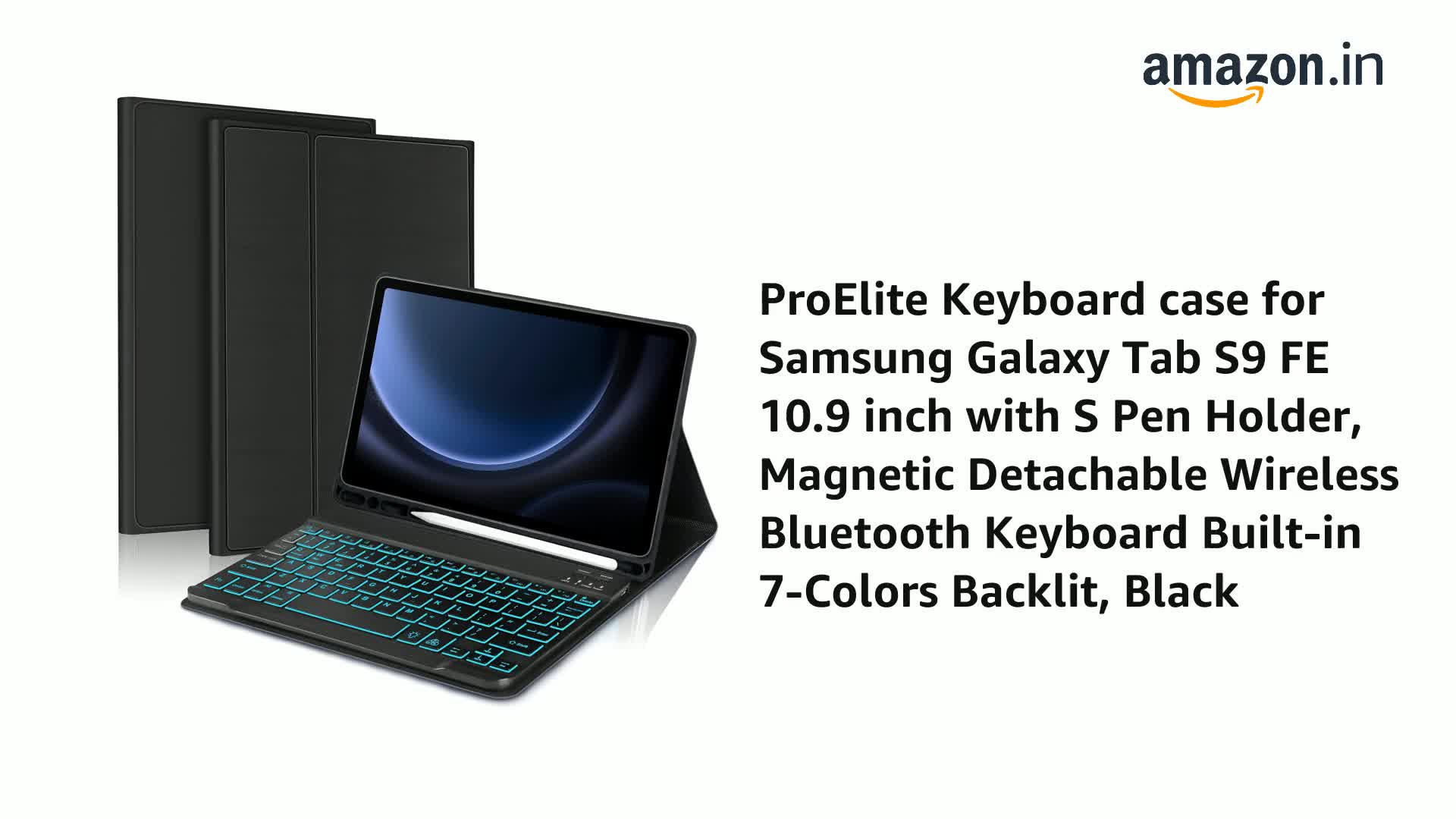 ProElite Keyboard case for Samsung Galaxy Tab S10 Lite 10.9