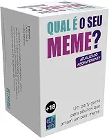 Galápagos, What Do You Meme? (Qual É o Seu Meme?), Jogo de Tabuleiro para Amigos, 3 a 20 jogadores, 30-90 minutos por partida