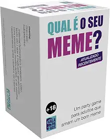 Galápagos, What Do You Meme? (Qual É o Seu Meme?), Jogo de Tabuleiro para Amigos, 3 a 20 jogadores, 30-90 minutos por partida