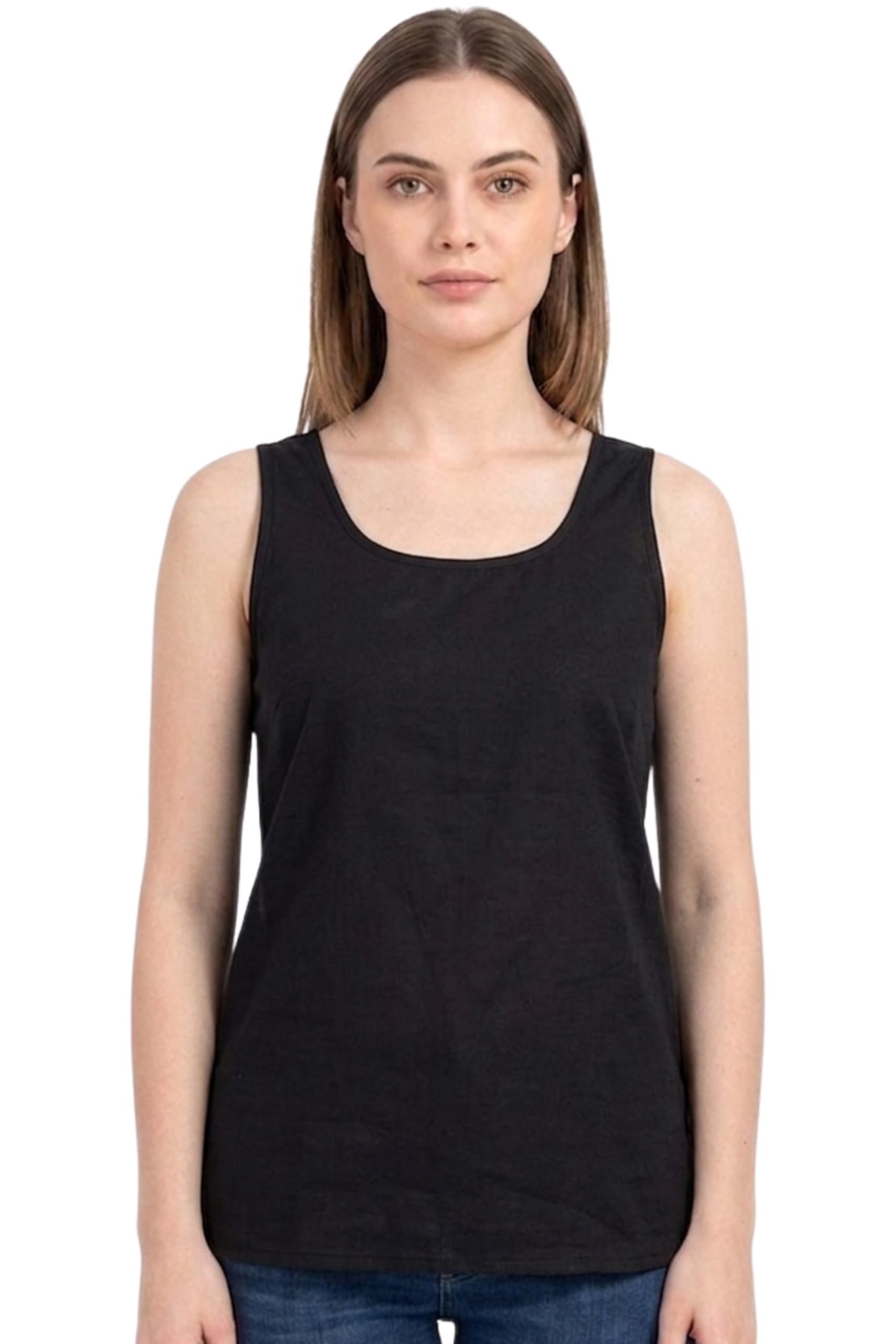 kasani Women's Sleeveless Cotton Short Camisole Slip, Spaghetti, Short Kurti Slip Regular Size and Plus Size (XS to 10XL)-picture-12