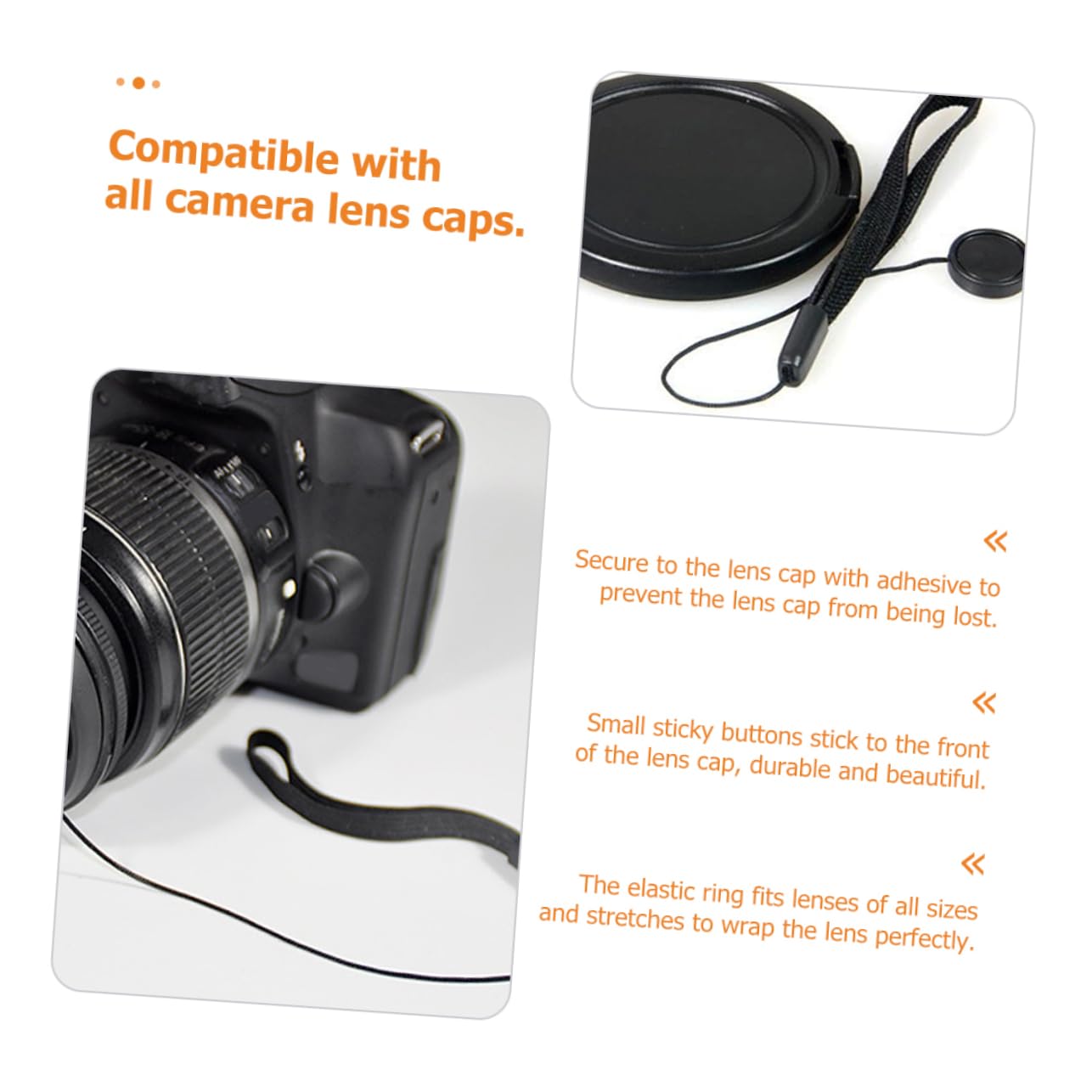 Mikikit Copriobiettivo Corda Anti-Separazione Cinghie Da Polso Cinghie Da Polso Cinghie Da Polso Cordino Per Fotocamera Fascia Da Polso Per Fotocamera Corda Per Fotocamera Cinghia Da