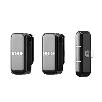 RØDE ワイヤレスマイク　スマートフォン用小型マイク　USB-C接続 RØDE ワイヤレスマイク スマートフォン用小型マイク USB-C接続