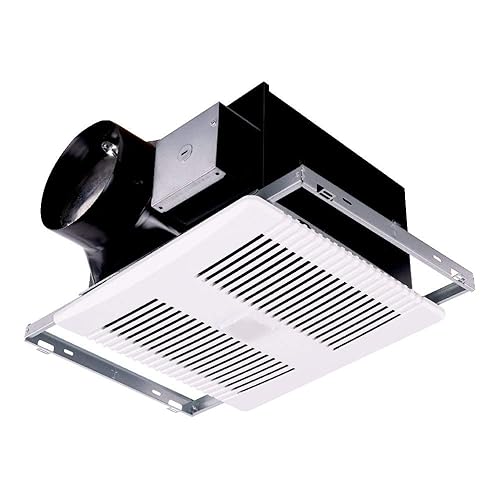 Fantech - Ventilador de baño con extractor 98506 PRO Plus, montaje en superficie, rejilla de 2 sensores, 140 cfm, conducto de 6"