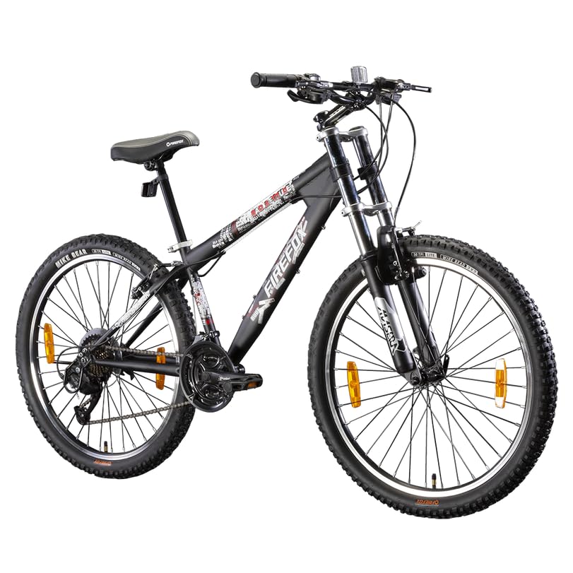 Image of Firefox Bad Attitude 26 Unisex 26 Mountain Bike Speed Gear - 21 Speedgears Suspension- Zoom Alloy Suspension, 60Mm Travel Color- Black