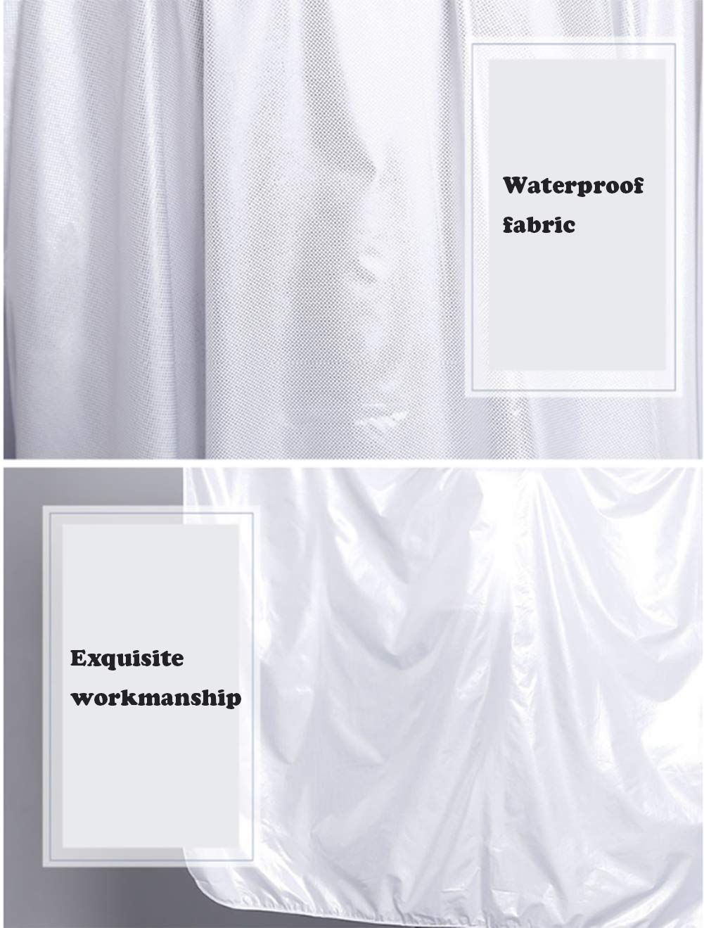 Aarschnittumhang Frisier Umhang,Friseurumhang, Haarschnitt-Tuch Friseur Schneiden, Salon Friseur Cape Verstellbaren Verschluss Professionelle Barber Kleid Geeignet Erwachsene, Weiß,3PCS