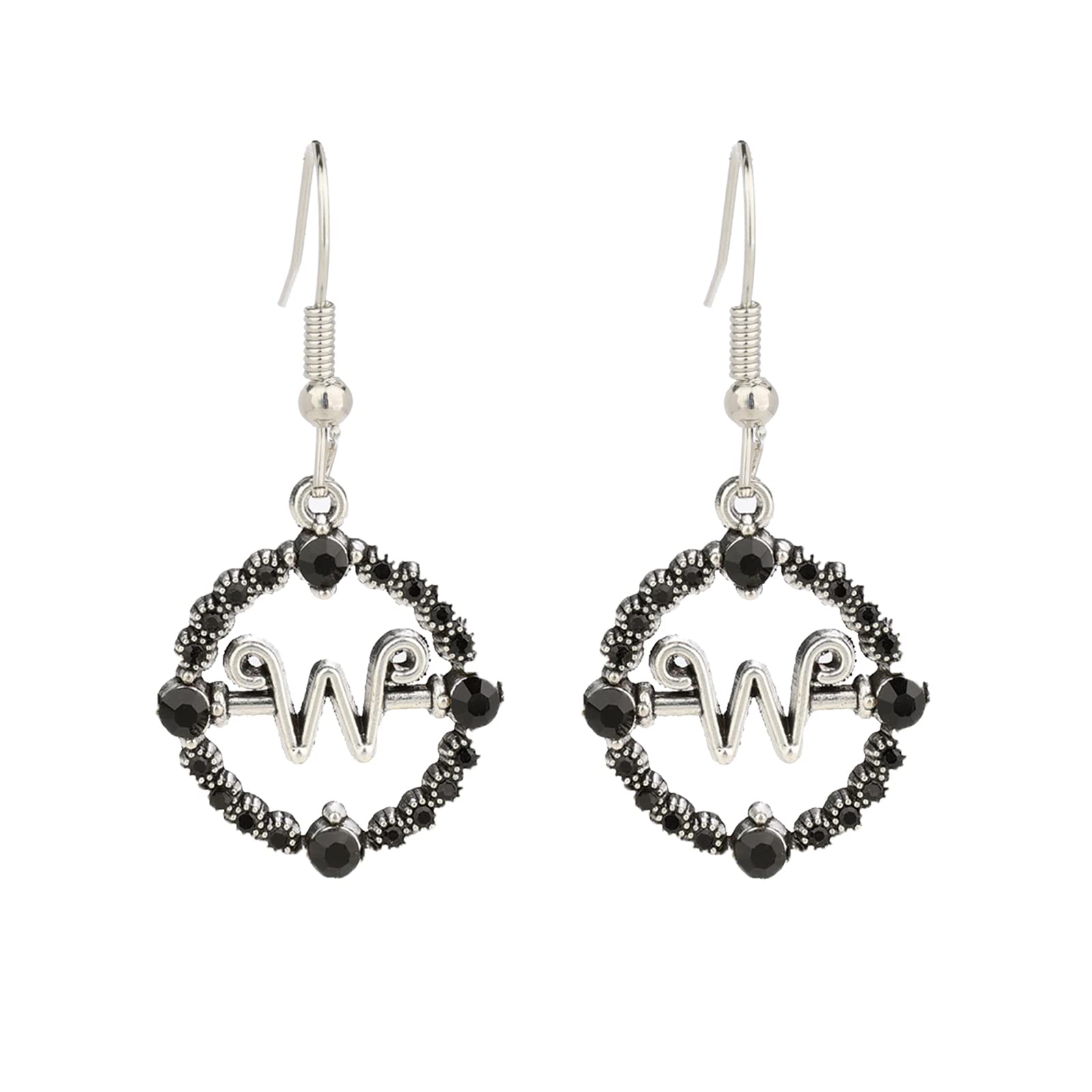 Wednesday Addams Merchandise Earrings Metal Horror Charm Drop Dangle Earrings Gothic Cosplay Fashion Wednesday Addams Jewelry for Women Girls