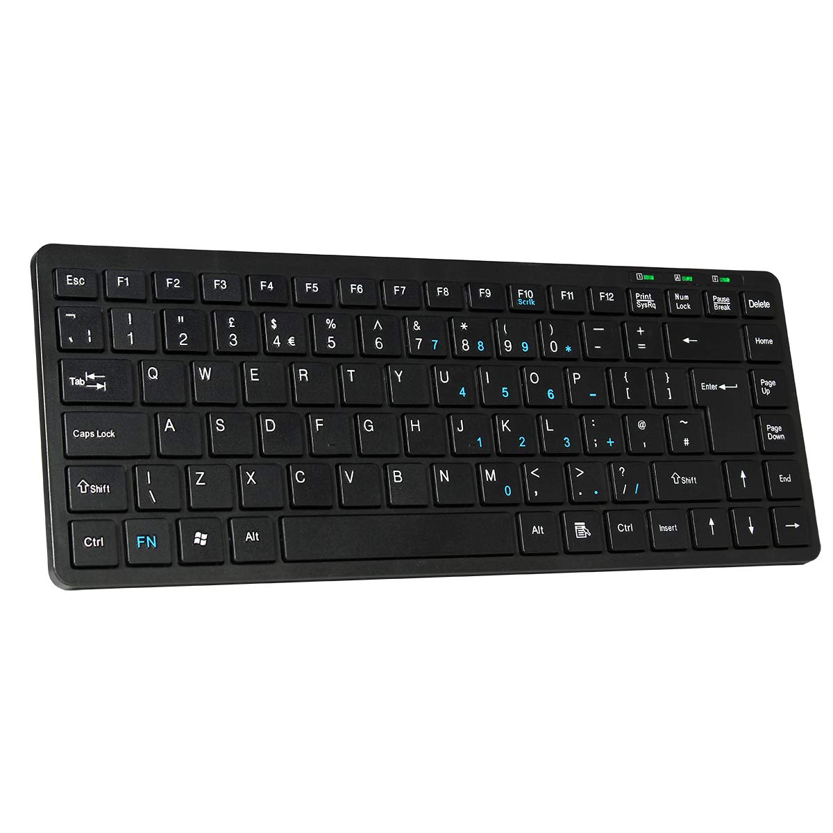 CiT KB-738 Premium Mini USB Keyboard - Black