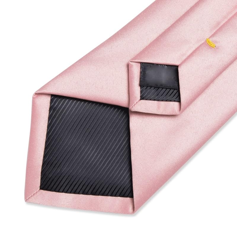 Corbata de seda de 150 cm para hombre con set de accesorios miniatura 5