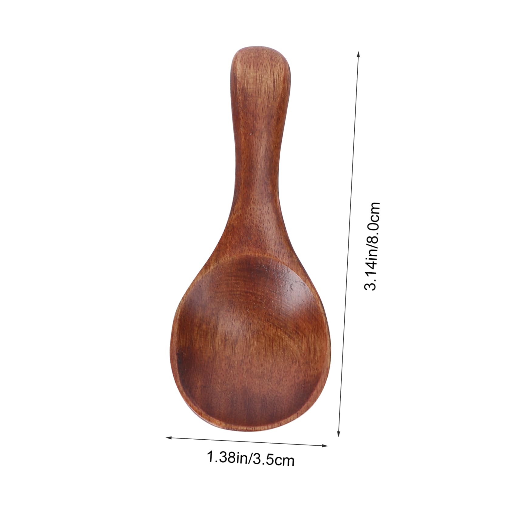 Cabilock 3Pcs Mini Spoons Short Handle Scoop for Sugar Tea Milk Powder Condiments Teaware Accessories for Kitchen Home and Tableware